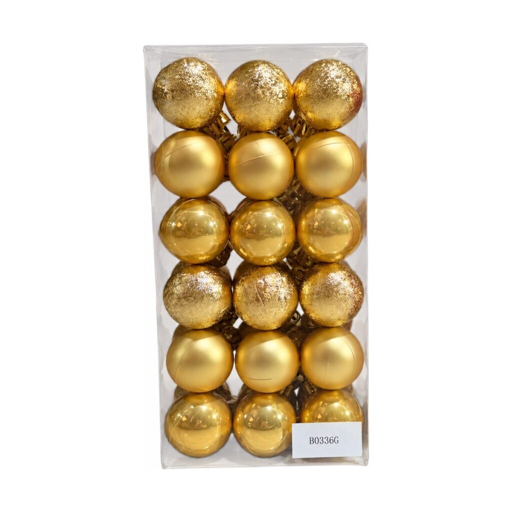 Bolas 3 cm · x 36 - Dorado - SERYMAR Decoración