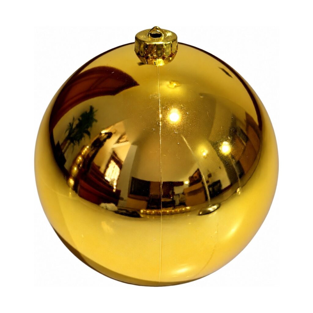 Bola Brillante - Dorado - SERYMAR Decoración