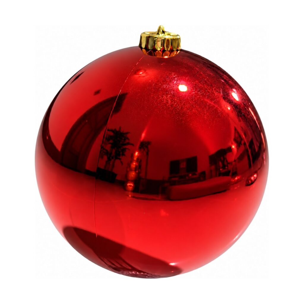 Bola Brillante - Rojo - SERYMAR Decoración