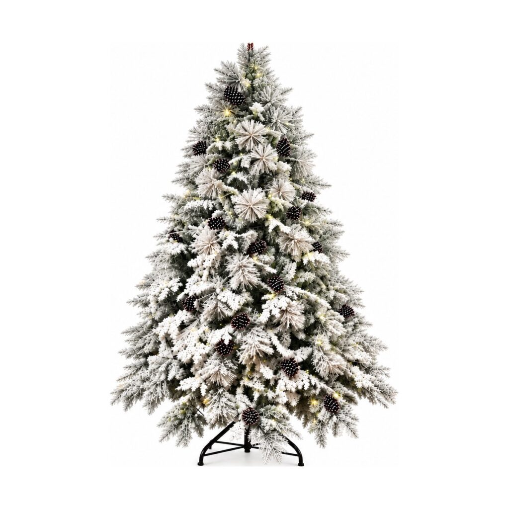 Árbol Bosque Nevado 2,10 m - SERYMAR Decoración