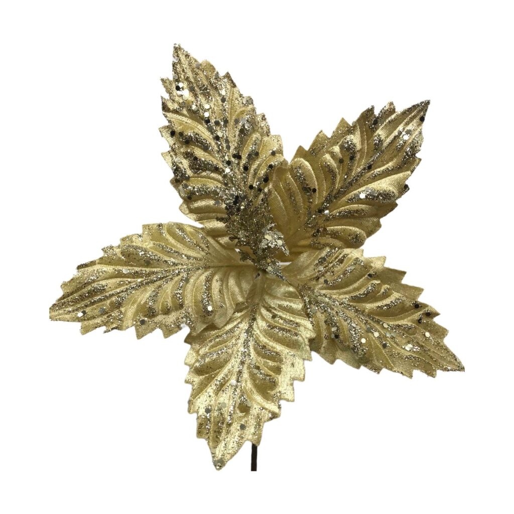 Poinsettia 26 cm - SERYMAR Decoración