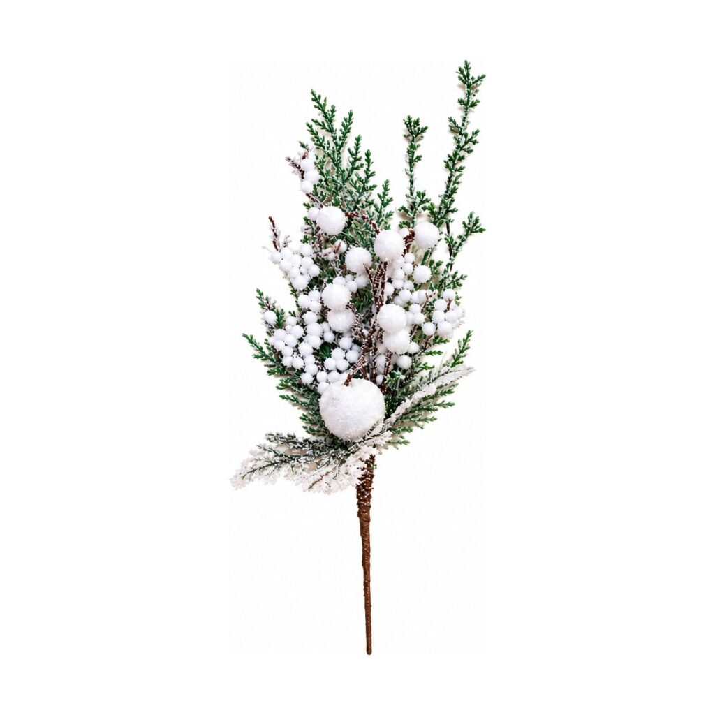 Vara Berry Blanca 40 cm - SERYMAR Decoración