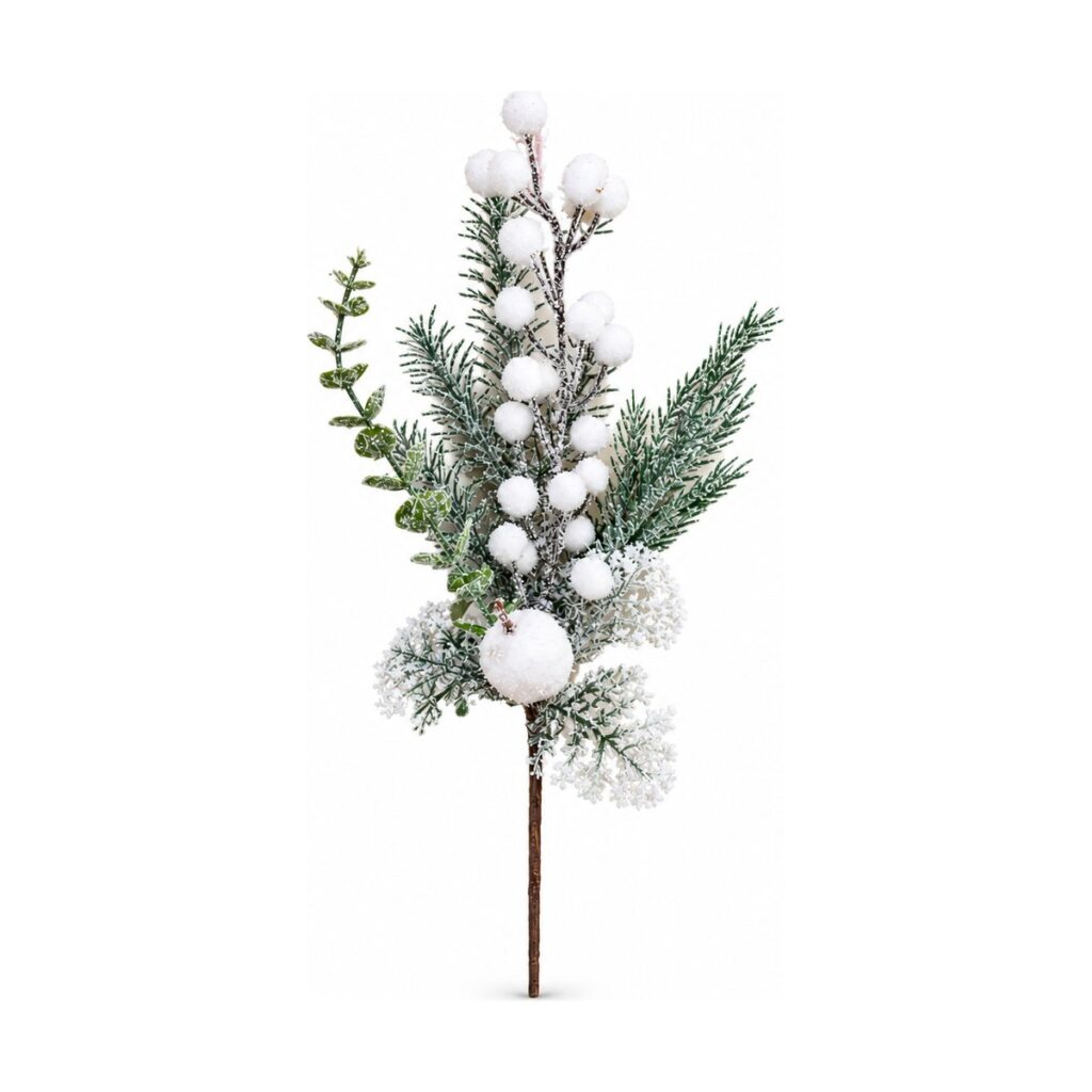 Vara Berry Blanca 36 cm - SERYMAR Decoración