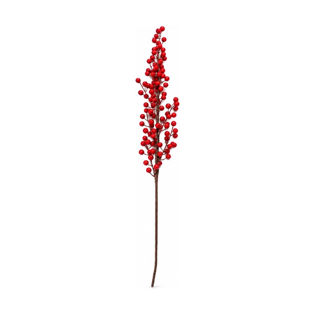 Vara Berry Roja 80 cm - SERYMAR Decoración