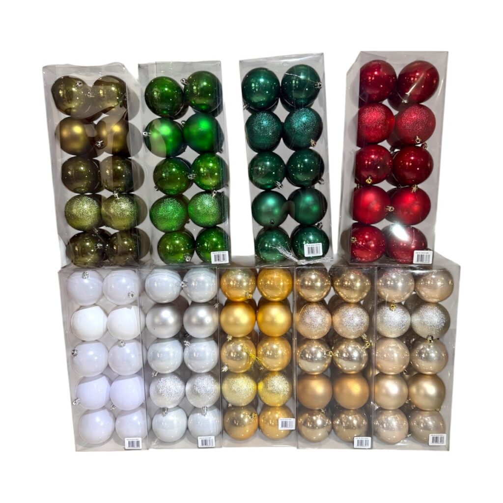 Bolas 8 cm · x 20 - SERYMAR Decoración