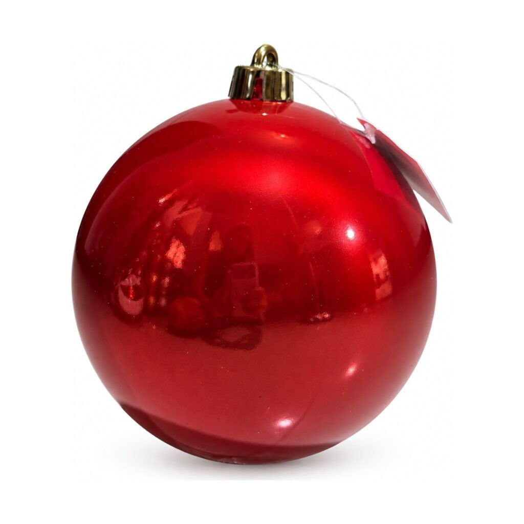 Bola 15 cm · Unidad - Rojo - SERYMAR Decoración