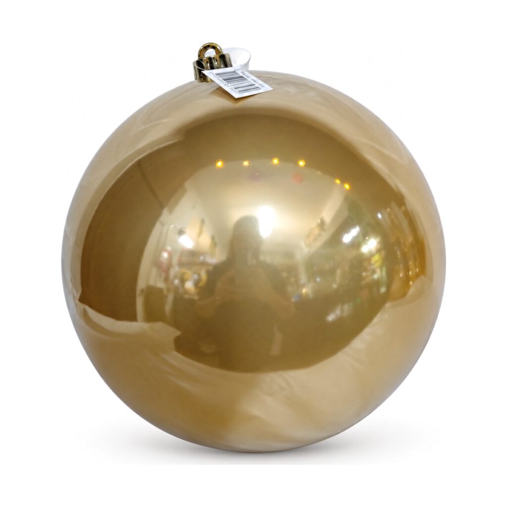 Bola 25 cm · Unidad - Dorado - SERYMAR Decoración