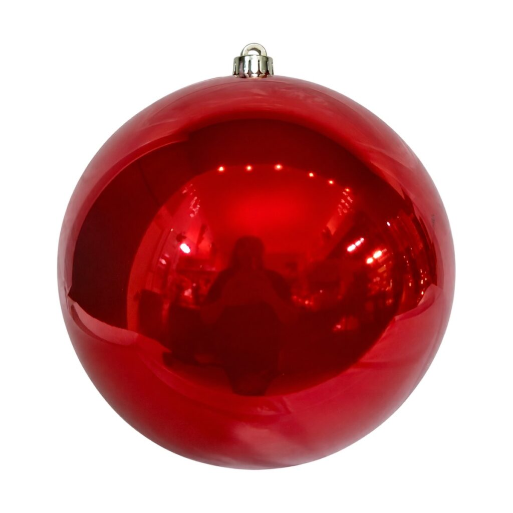 Bola 25 cm · Unidad - Rojo - SERYMAR Decoración