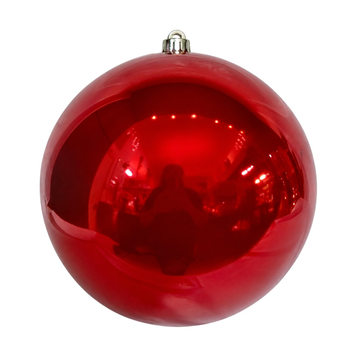 Bola 25 cm · Unidad - Rojo - SERYMAR Decoración