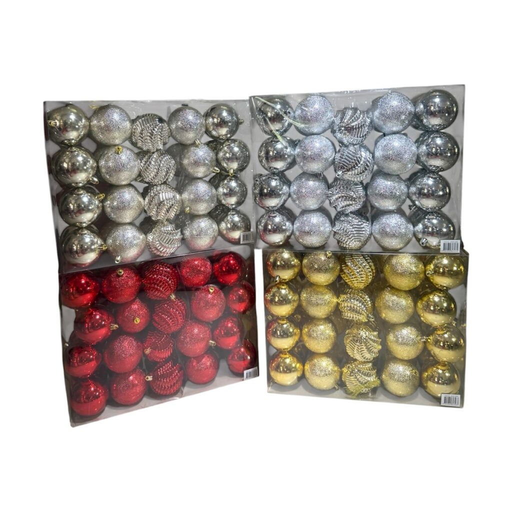 Bolas 8 cm · x 40 - SERYMAR Decoración