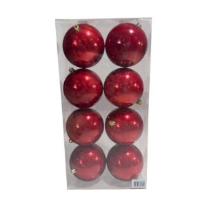 Bolas 10 cm · x 8 - SERYMAR Decoración