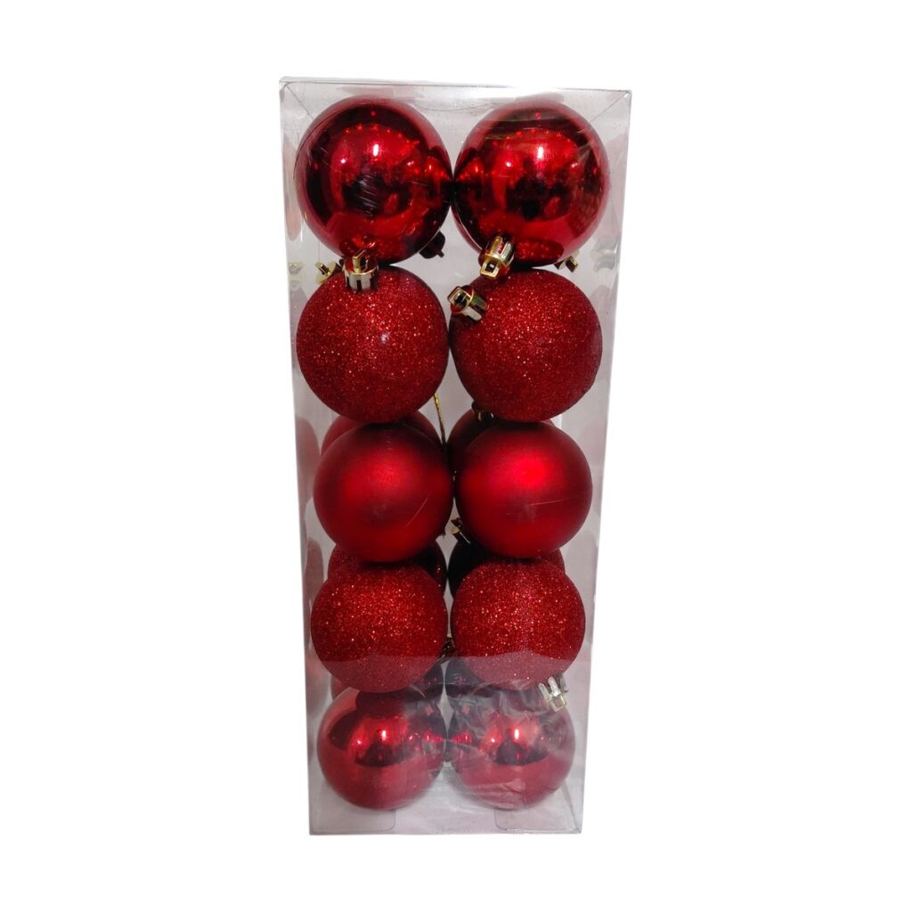 Bolas 6 cm · Paquete x 20 (YE25) - SERYMAR Decoración