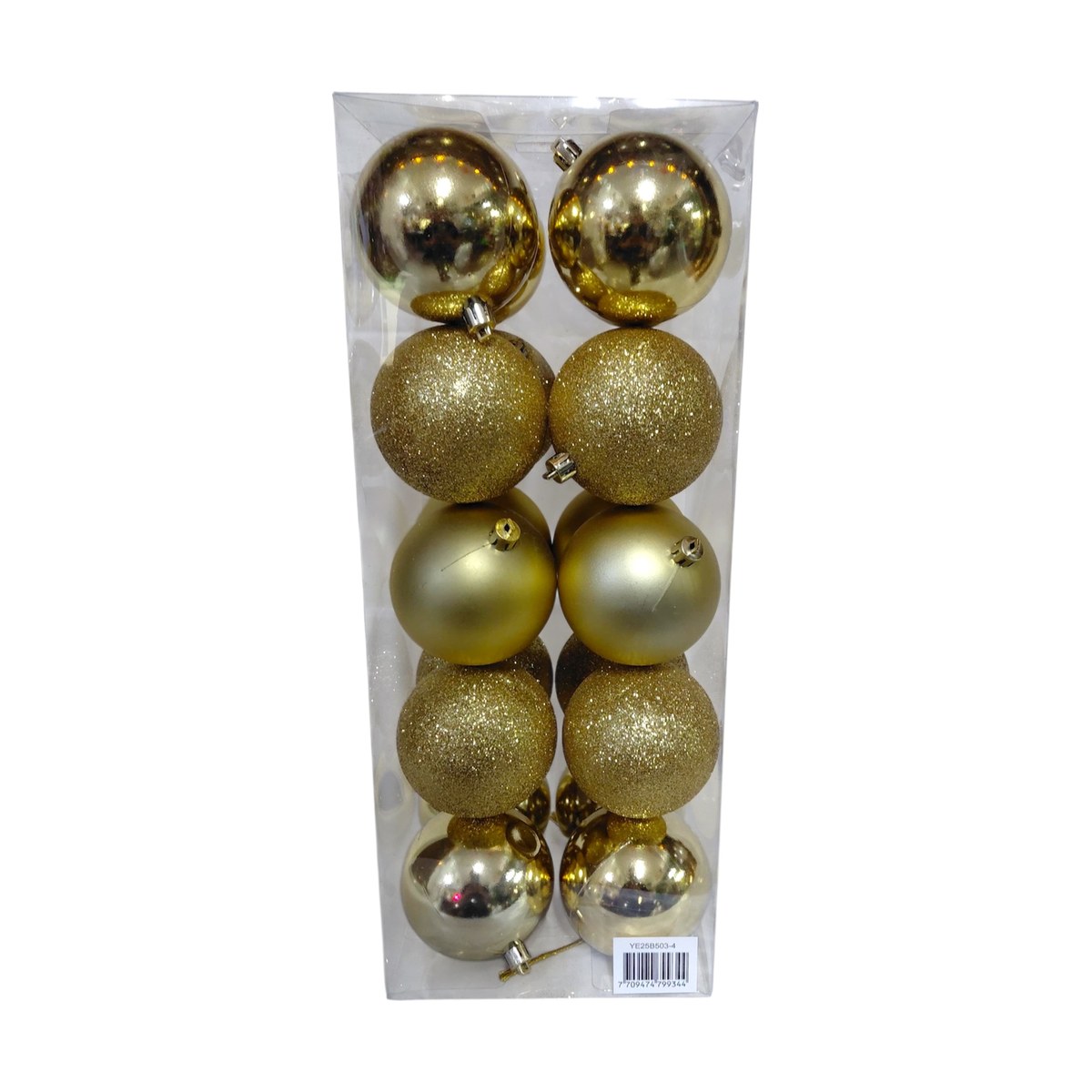 Bolas 8 cm · Paquete x 20 (YE25) - SERYMAR Decoración