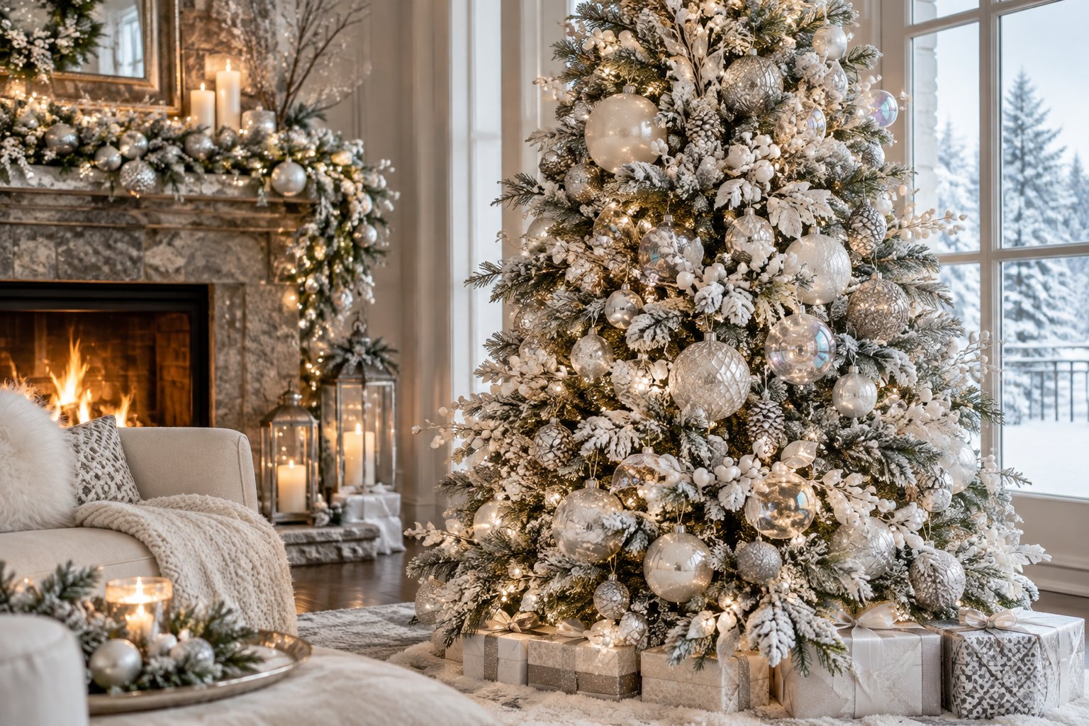 Tendencia Navidad Nevada